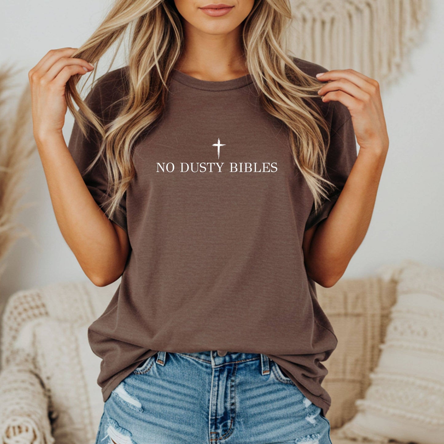 No Dusty Bibles Christian Graphic Tee - Summer Tee Unisex T-shirt, Sweatshirt, Hoodie, Long Sleeve Tee - T-Shirt, Sweatshirt, Hoodie