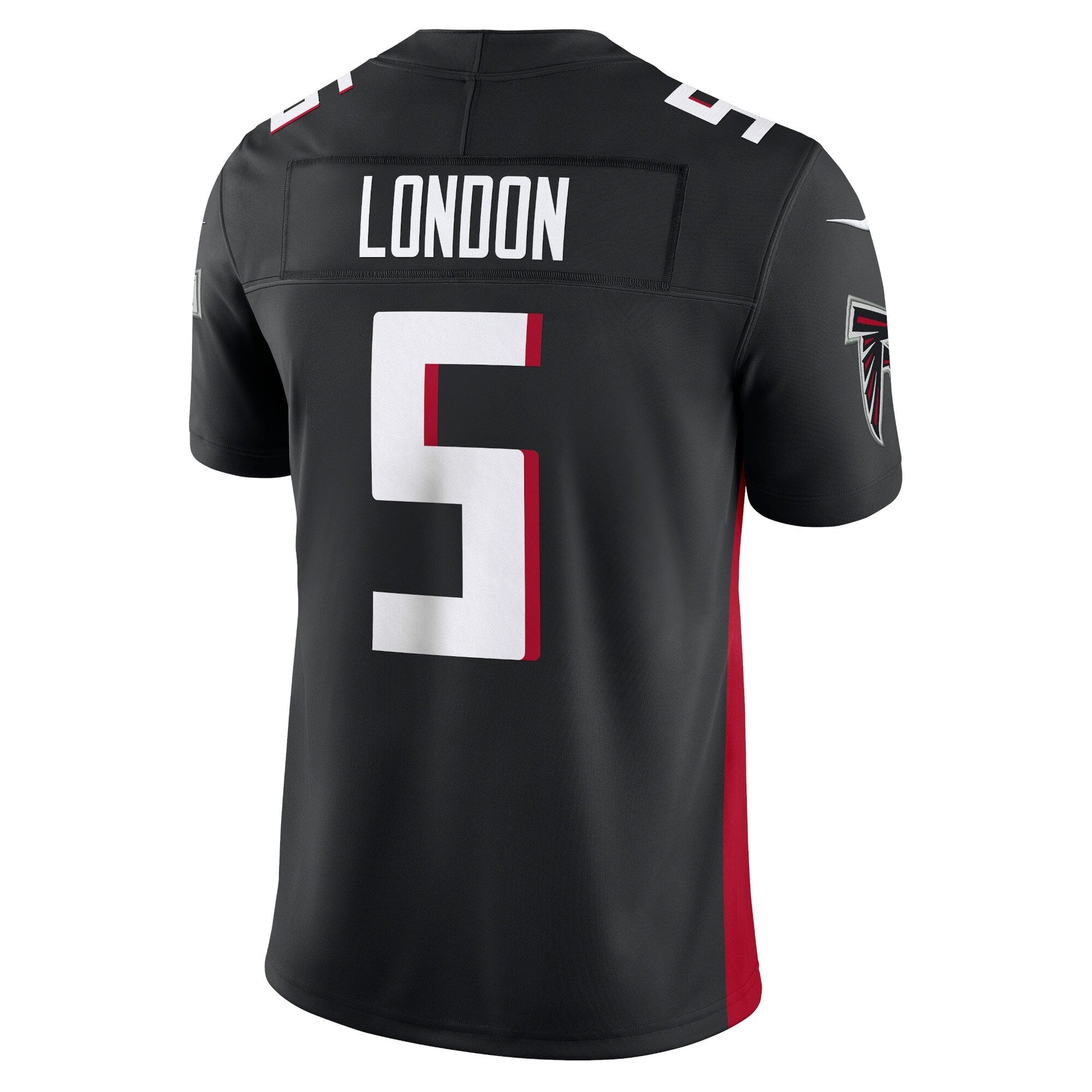 Drake London Atlanta Falcons Vapor F.U.S.E. Limited Jersey - Black football jersey product view 3