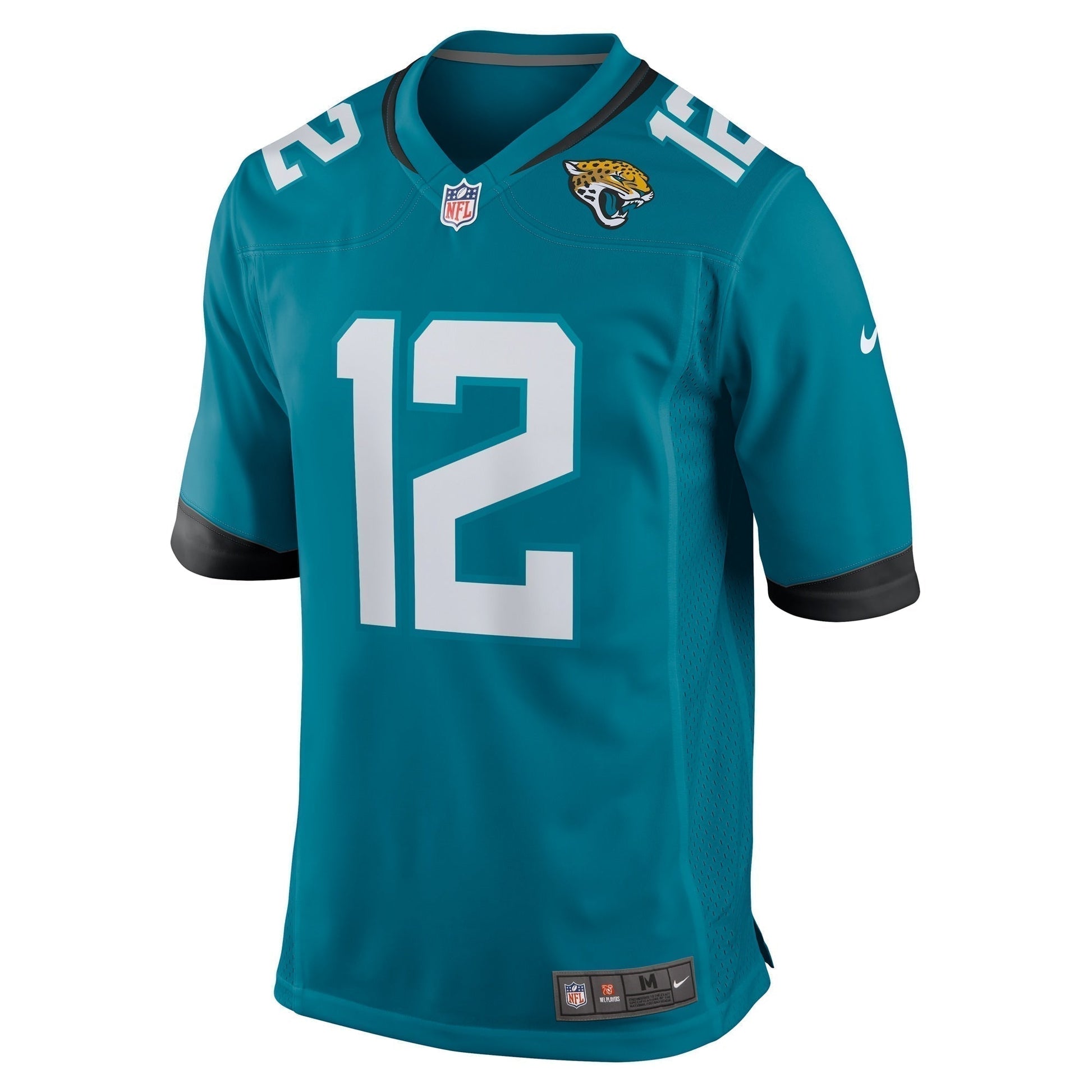 Nathan Rourke Jacksonville Jaguars Team Game Jersey - Teal football jersey product view 2