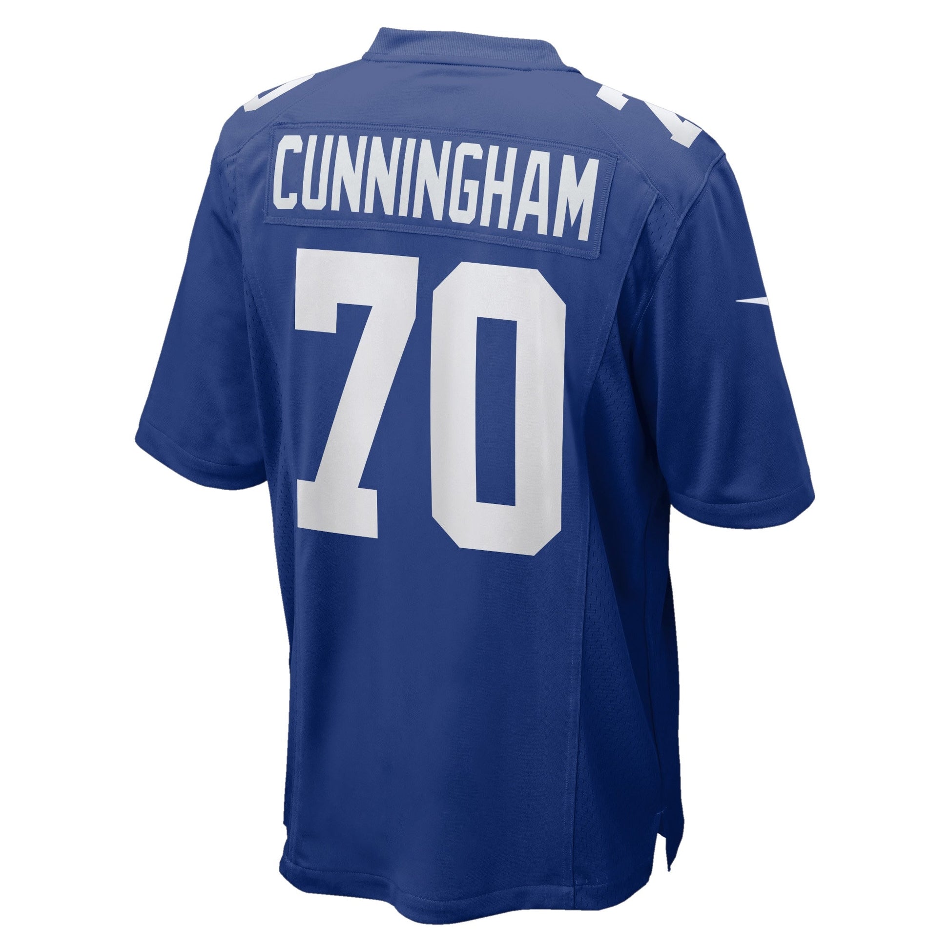 Korey Cunningham New York Giants Home Game Jersey - Royal football jersey product view 3