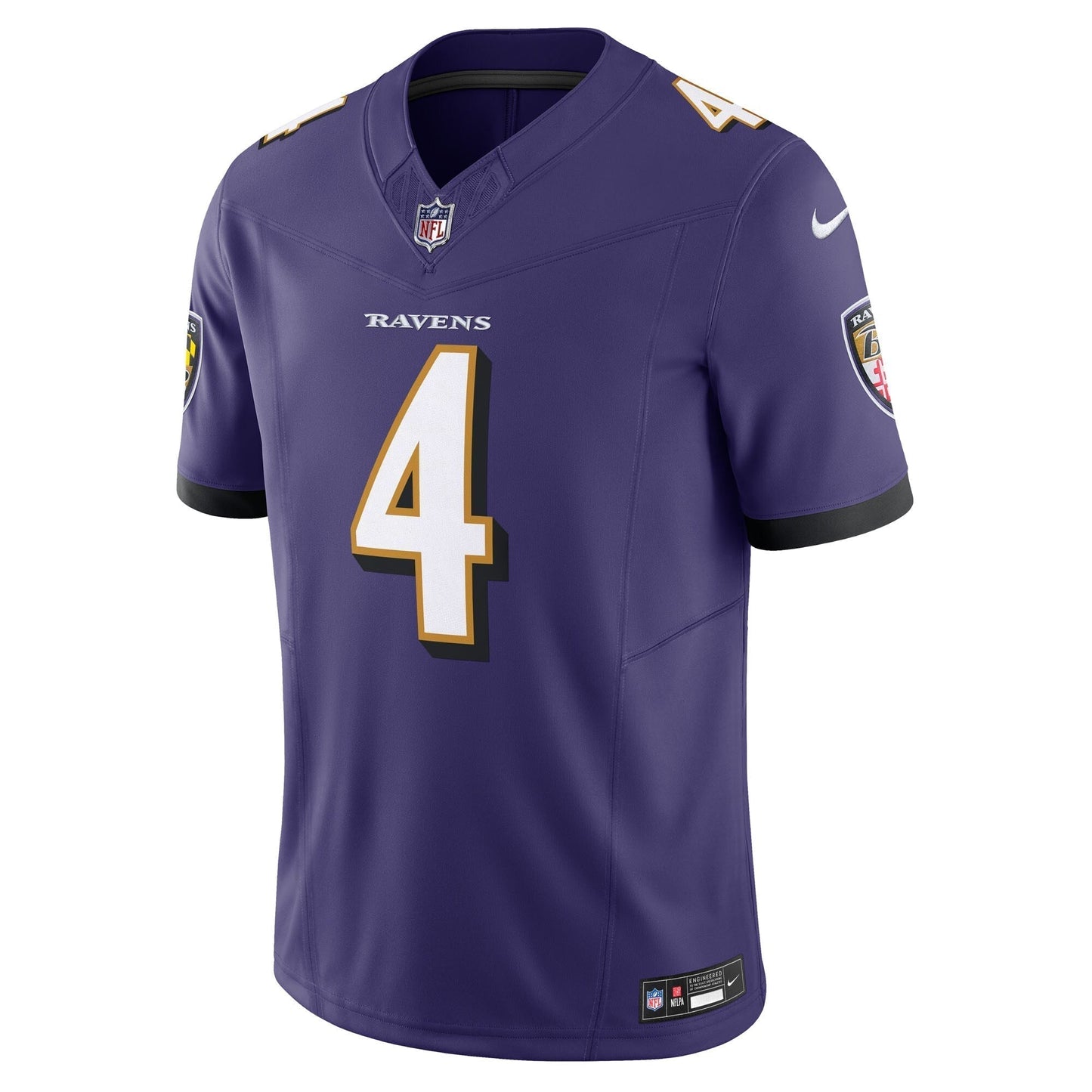 Baltimore Ravens Zay Flowers Purple Vapor F.U.S.E. Limited Jersey football jersey product view 2