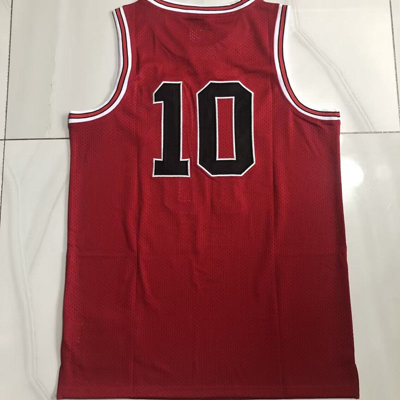 2024 New MN Slam Dunk 10# Sakuragi Hanamichi S-XXL basketball jersey product view 2