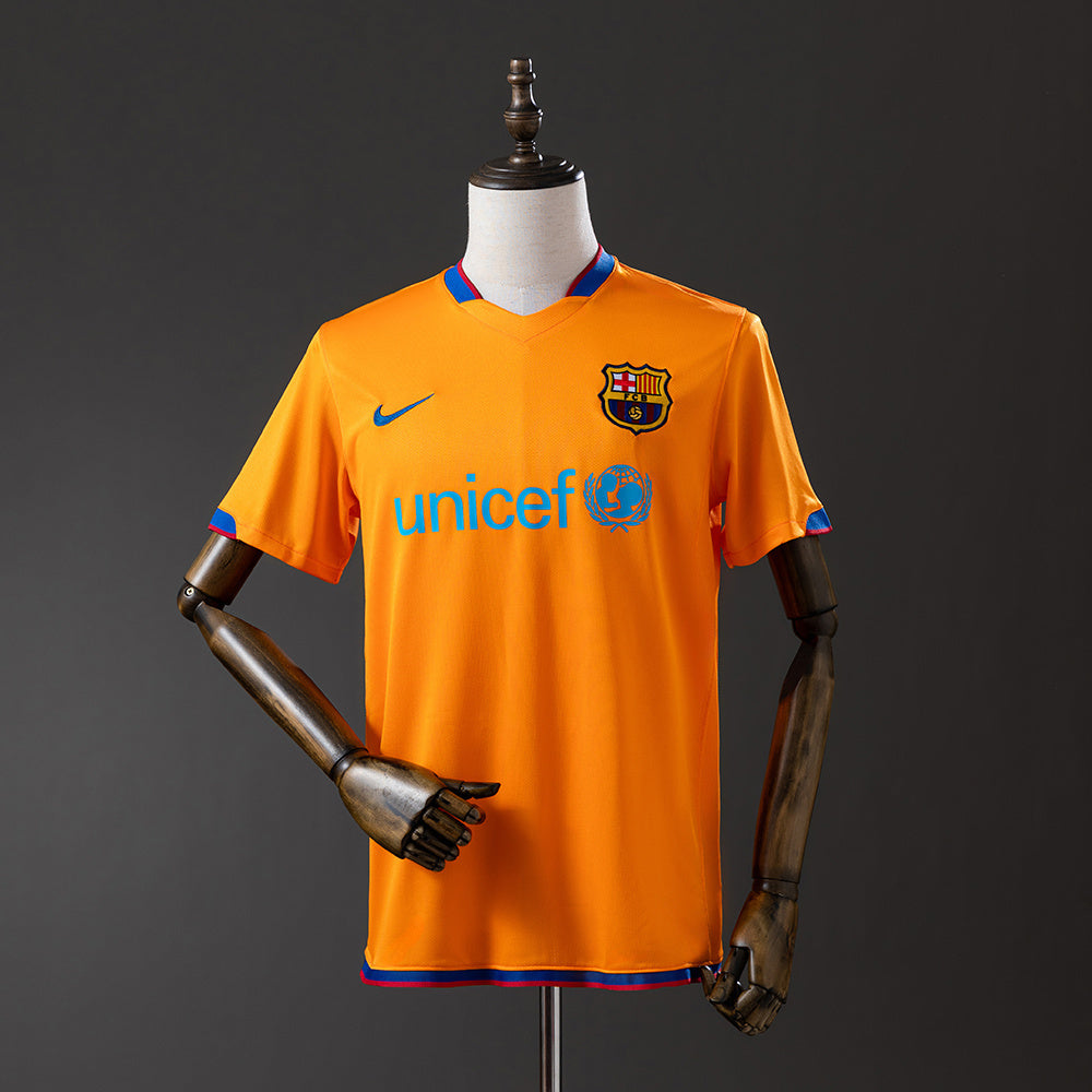 Barcelona 06/07 Away Retro Jersey sports jersey product view 1