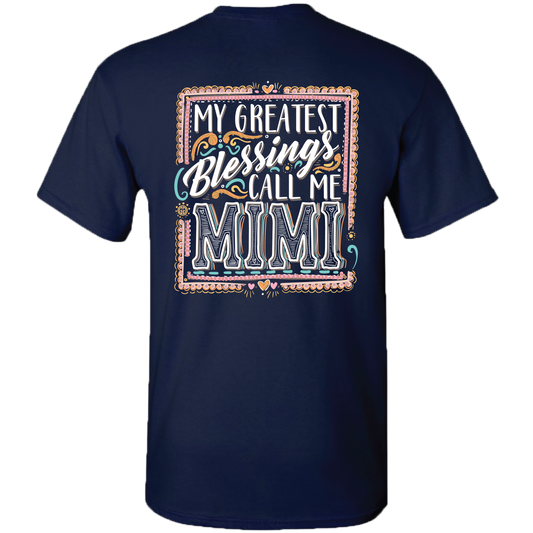 2725 Blessings Mimi-Navy Unisex T-shirt, Sweatshirt, Hoodie, Long Sleeve Tee - T-Shirt, Sweatshirt, Hoodie