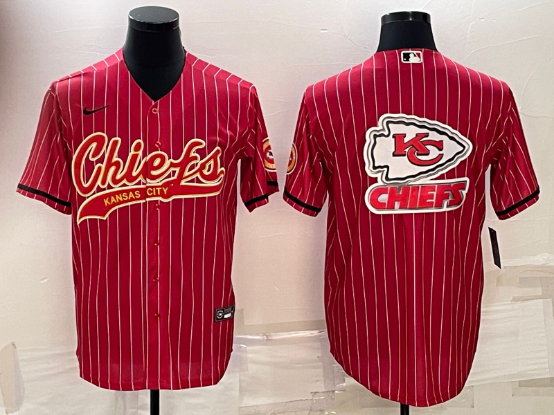 Men's Kansas City Chiefs Red Player Jersey1 football jersey product view 1