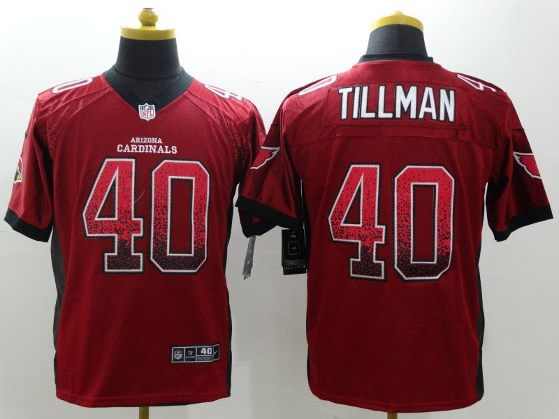 Men's Arizona Cardinals Pat Tillman #40 Red Game Jersey1 football jersey product view 1