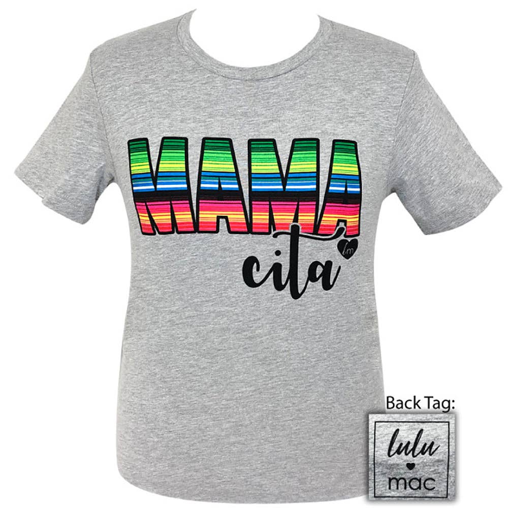 Lulu Mac-Mama Cita-Athletic Heather SS-LM11 Unisex T-shirt, Sweatshirt, Hoodie, Long Sleeve Tee - T-Shirt, Sweatshirt, Hoodie
