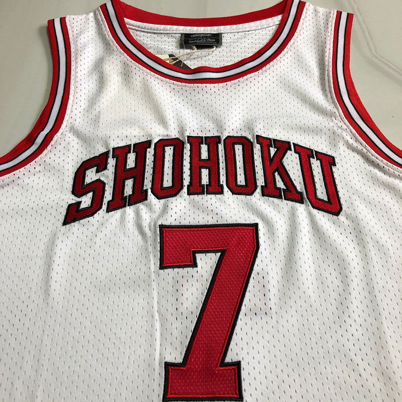 Slam Dunk Miyagi Ryota White 7 MN basketball jersey product view 2