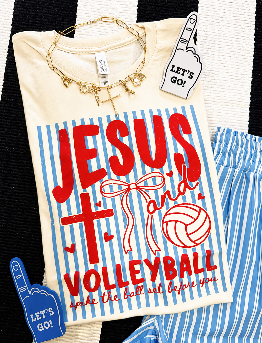 Jesus and Volleyball Tee Unisex T-shirt, Sweatshirt, Hoodie, Long Sleeve Tee - T-Shirt, Sweatshirt, Hoodie
