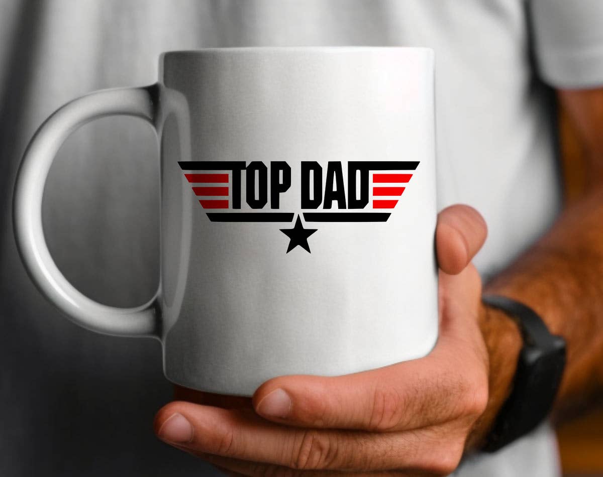 Top Dad - Funny Movie Father's Day Coffee Mug Unisex T-shirt, Sweatshirt, Hoodie, Long Sleeve Tee - T-Shirt, Sweatshirt, Hoodie