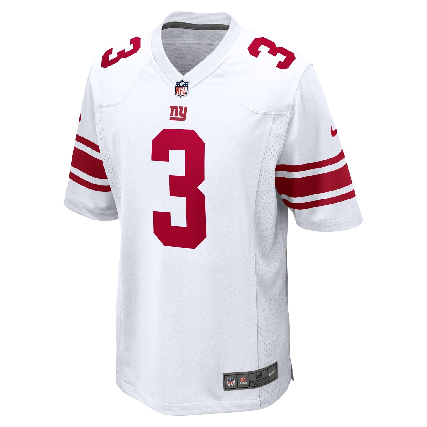 Deonte Banks New York Giants Game Jersey - White football jersey product view 2