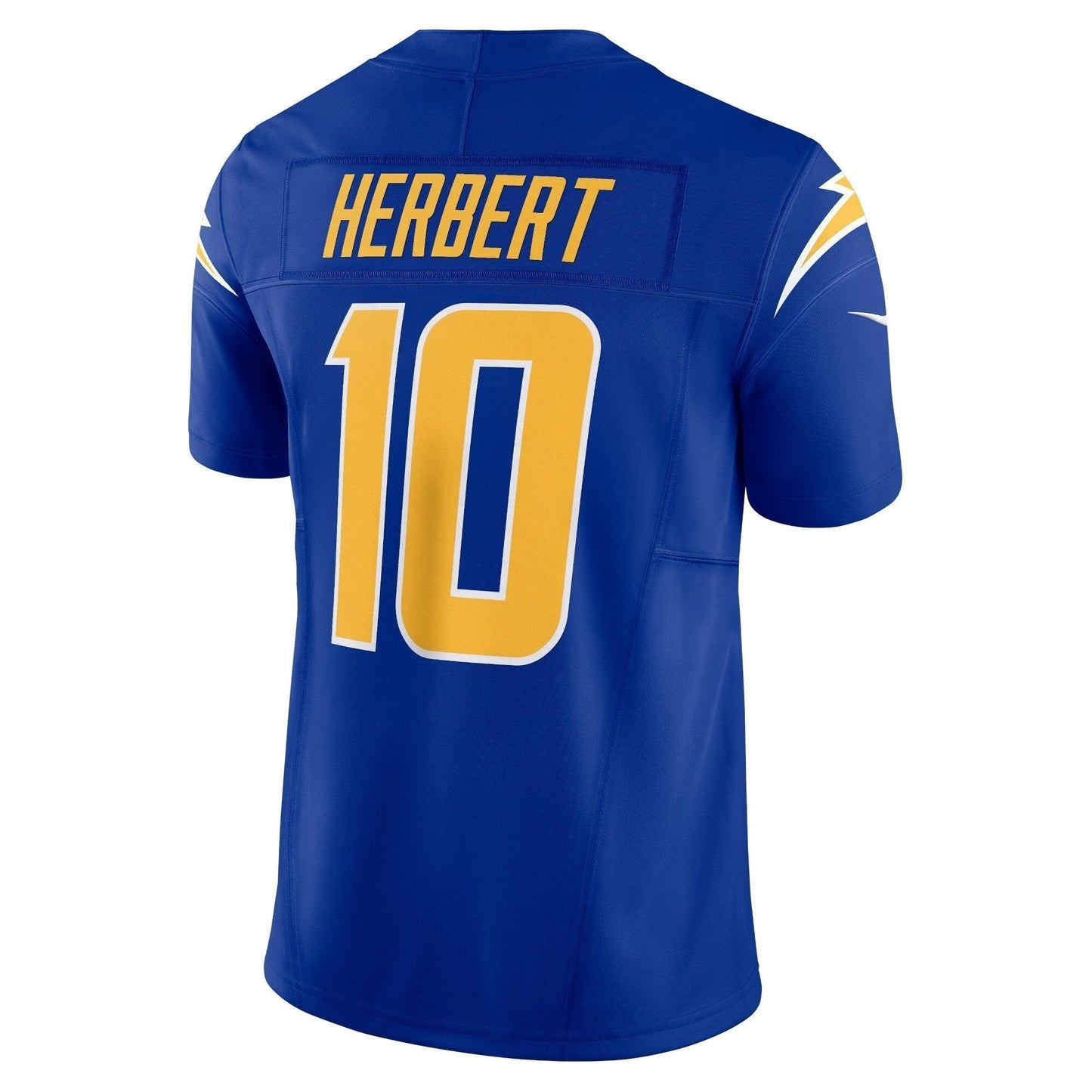 Justin Herbert Los Angeles Chargers Vapor F.U.S.E. Limited Jersey - Royal football jersey product view 3