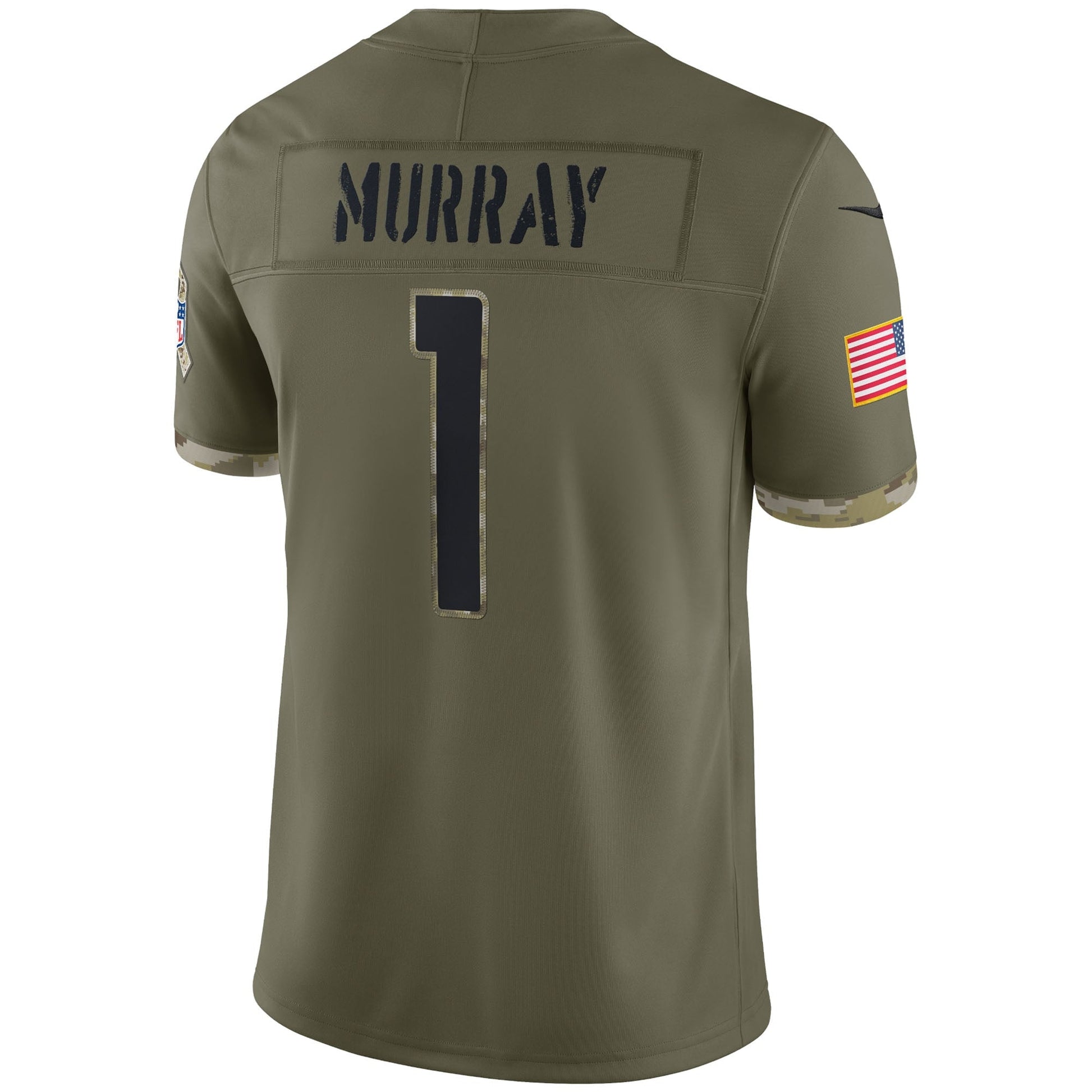 Kyler Murray Arizona Cardinals Salute To Service Limited Jersey - Olive football jersey product view 3