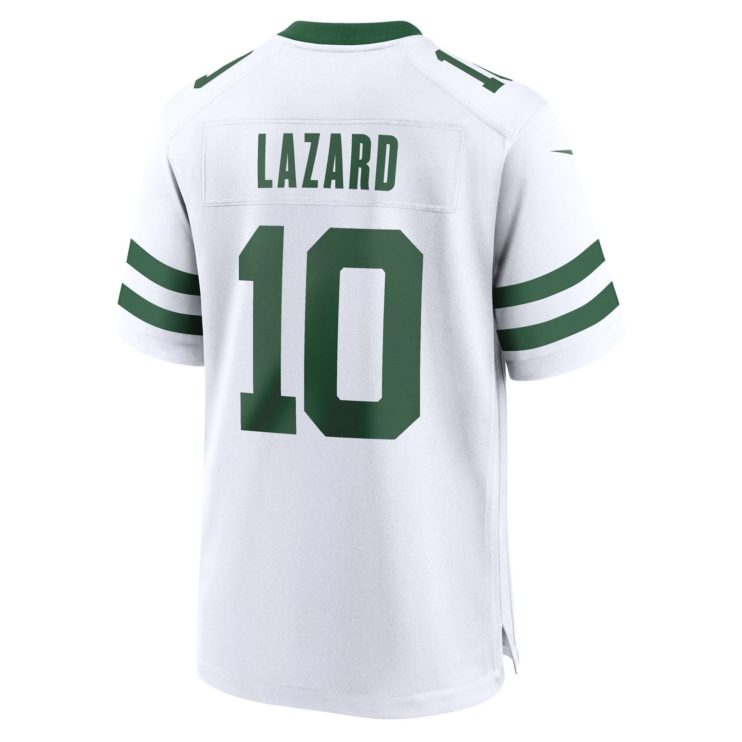 Allen Lazard New York Jets Legacy Game Jersey - White football jersey product view 3