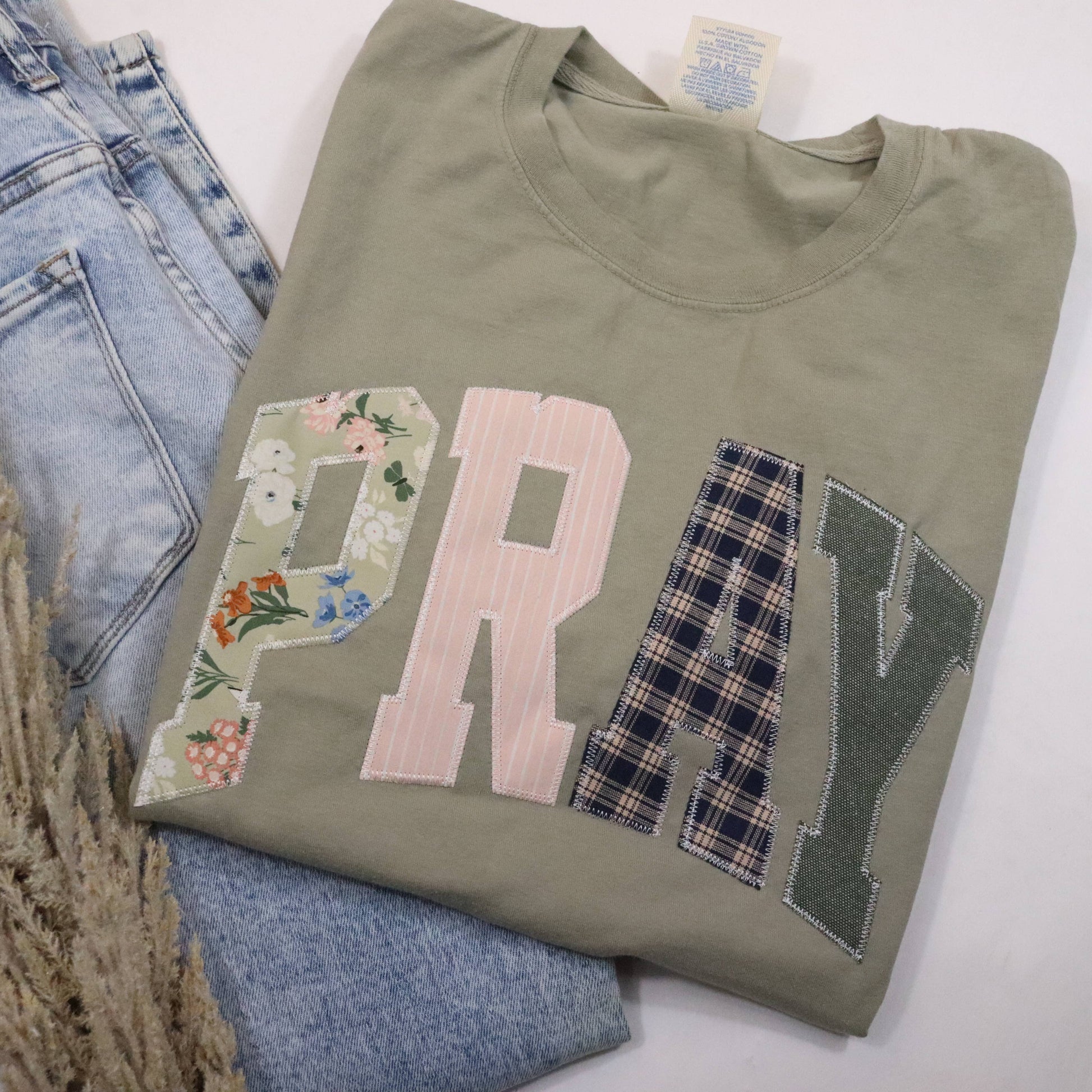 Sage Pray Christian Faith Short Sleeve T Unisex T-shirt, Sweatshirt, Hoodie, Long Sleeve Tee - T-Shirt, Sweatshirt, Hoodie