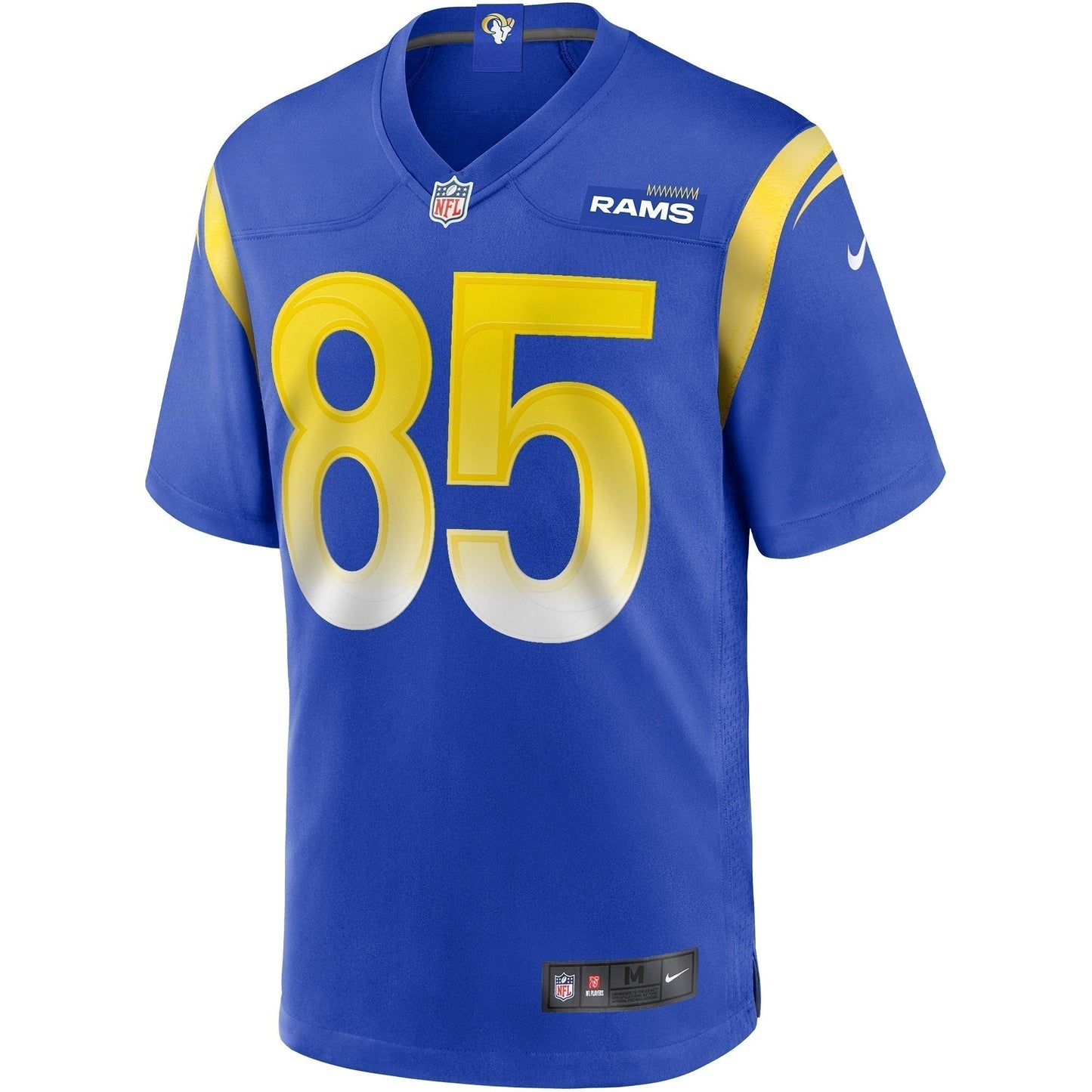Jack Youngblood Los Angeles Rams Game Retired Jersey - Royal football jersey product view 2