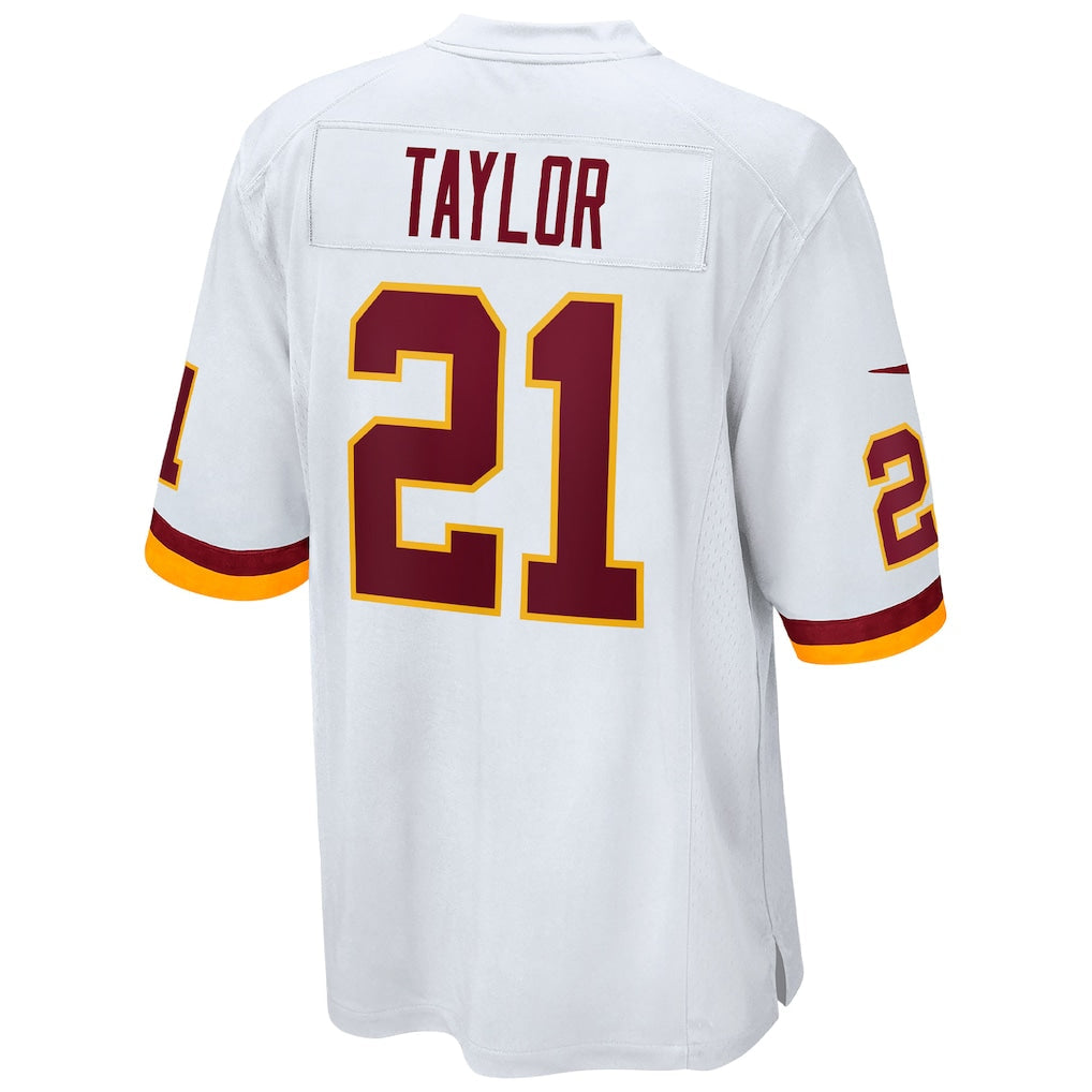 W.Commanders#21 Sean TaylorWhite Retired Player Team Game Jersey football jersey product view 1