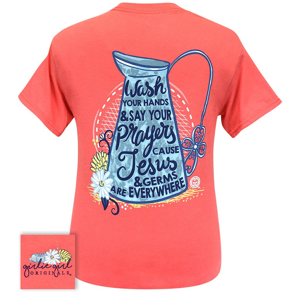 Wash Your Hands-Coral Silk SS-2289 Unisex T-shirt, Sweatshirt, Hoodie, Long Sleeve Tee - T-Shirt, Sweatshirt, Hoodie