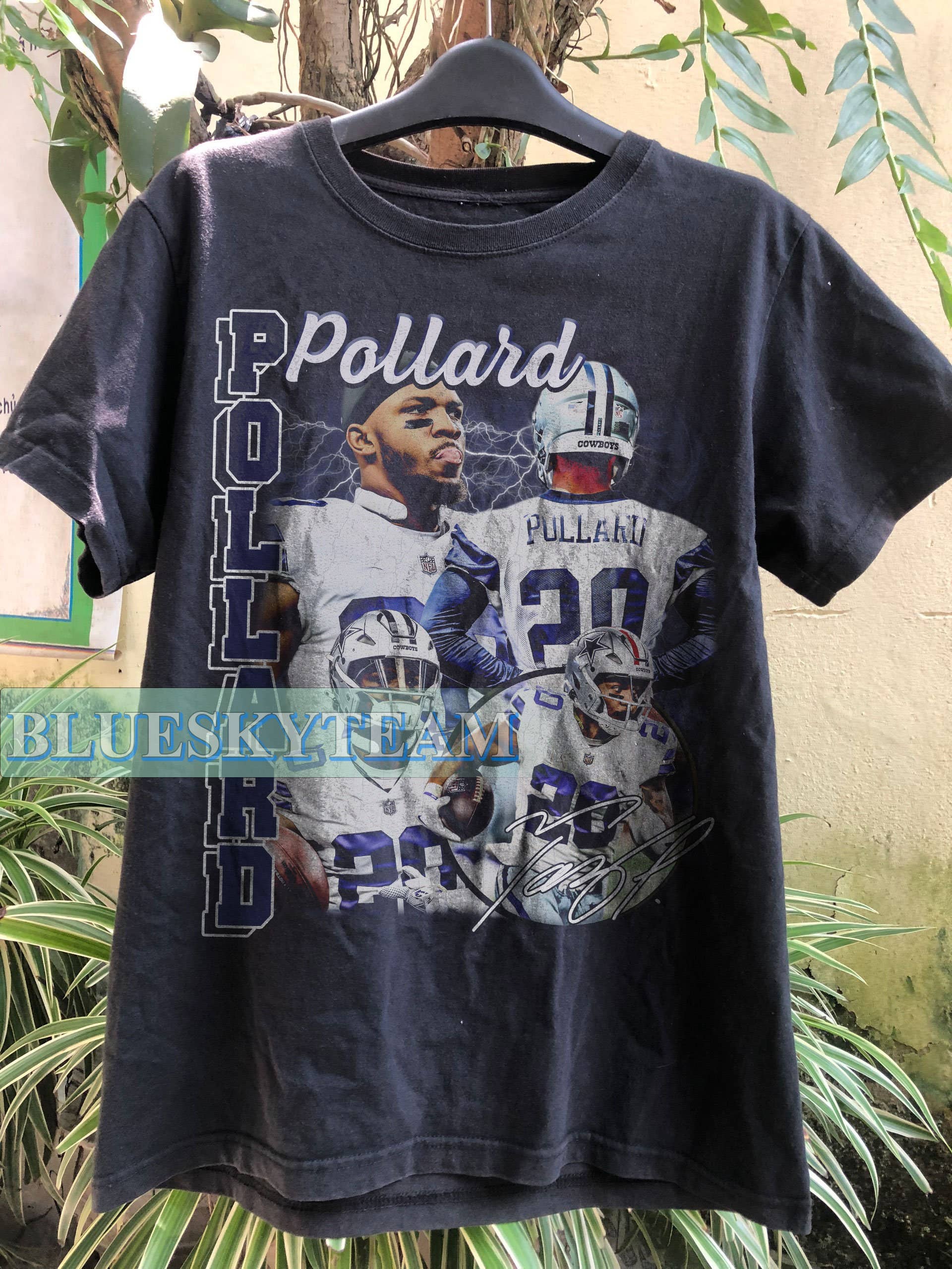 Tony Pollard Vintage 90s Dallas Football Team Unisex Tee Unisex T-shirt, Sweatshirt, Hoodie, Long Sleeve Tee - T-Shirt, Sweatshirt, Hoodie
