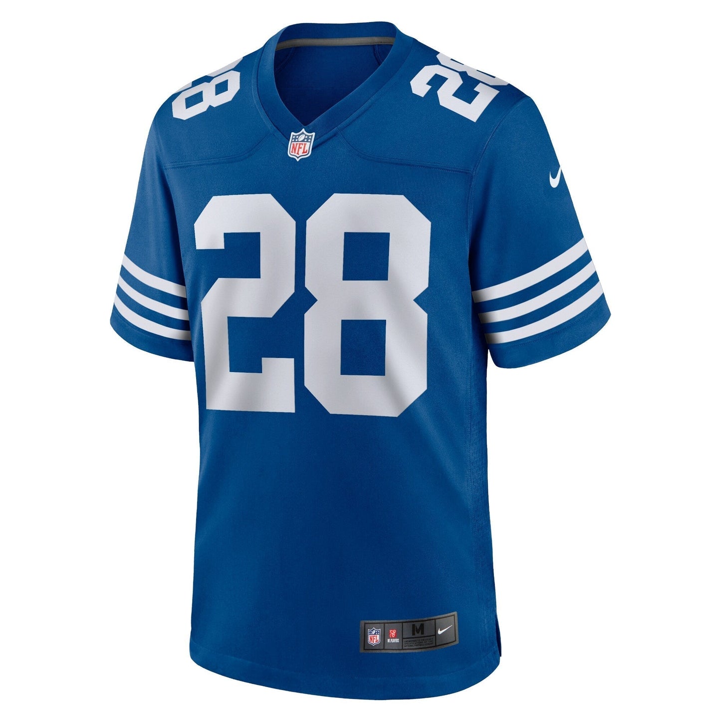 Men's Jonathan Taylor Royal Indianapolis Colts Alternate Game Jersey football jersey product view 2