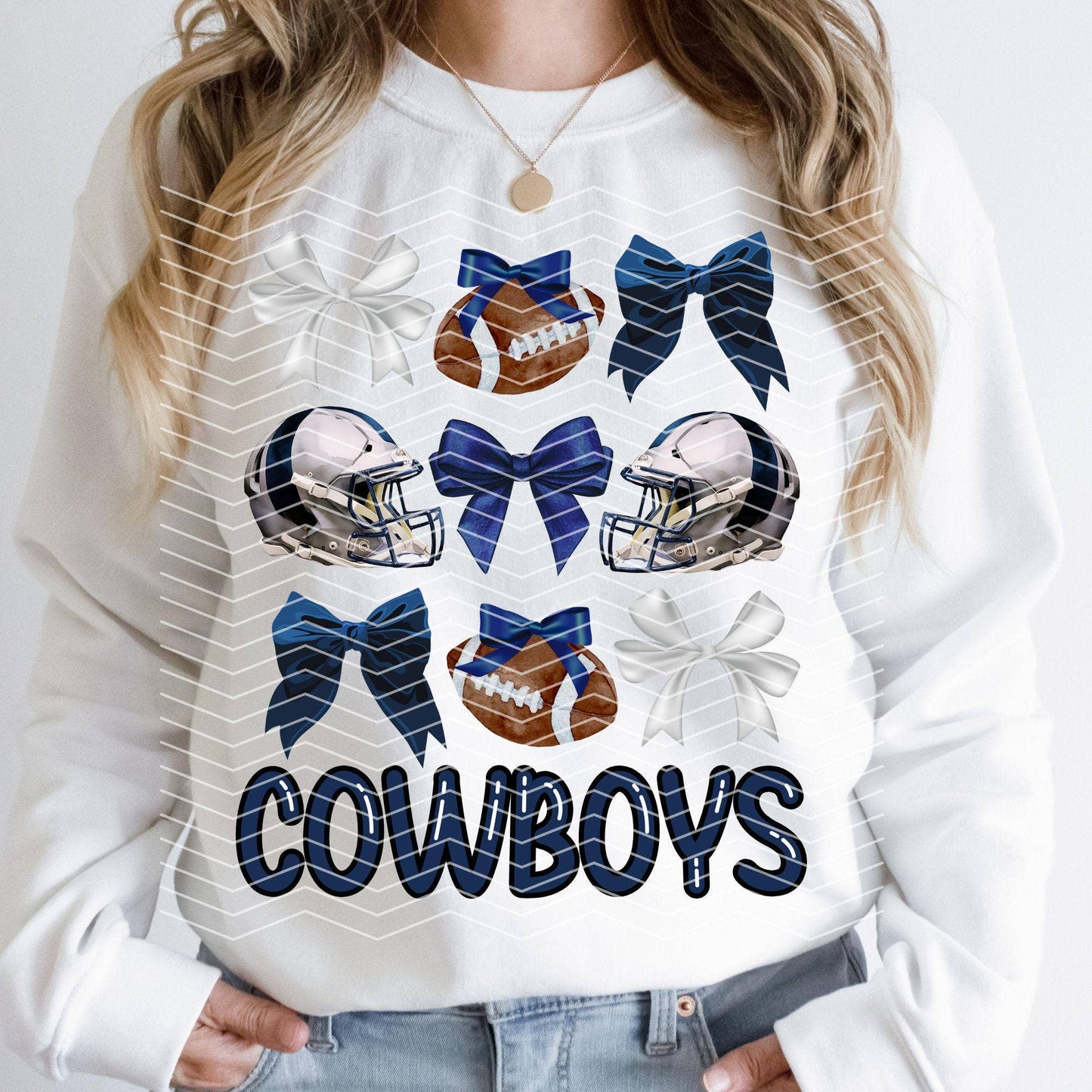 Coquette Cowboys Game Day Shirt - Trendy Preppy Dallas Style Unisex T-shirt, Sweatshirt, Hoodie, Long Sleeve Tee - T-Shirt, Sweatshirt, Hoodie