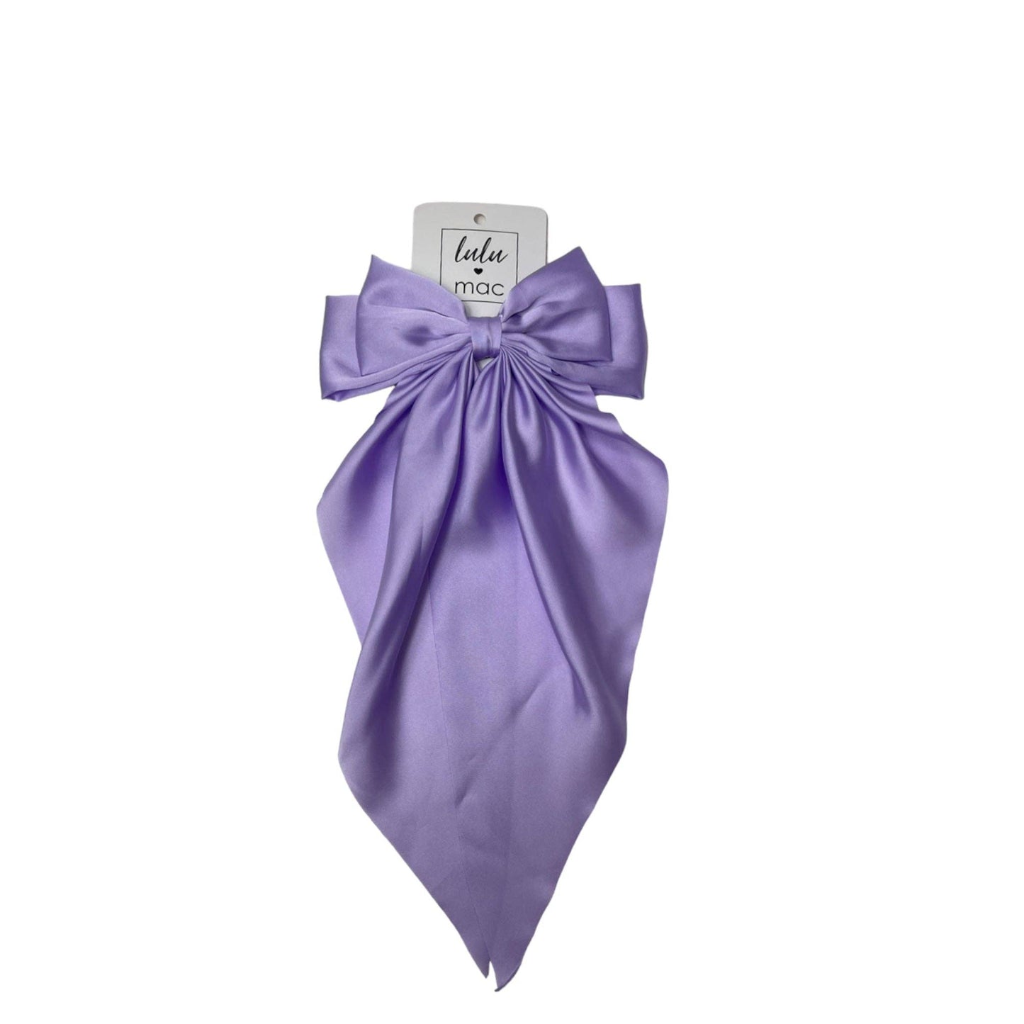DDL-2270 Large Satin Bow Lavender Unisex T-shirt, Sweatshirt, Hoodie, Long Sleeve Tee - T-Shirt, Sweatshirt, Hoodie