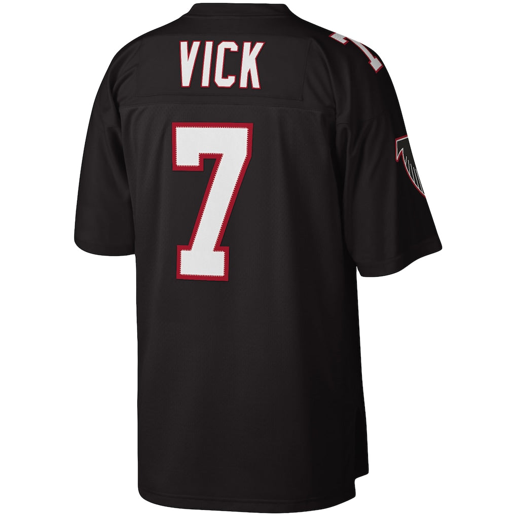 A.Falcons #7 Michael Vick Black Legacy Replica Jersey football jersey product view 1