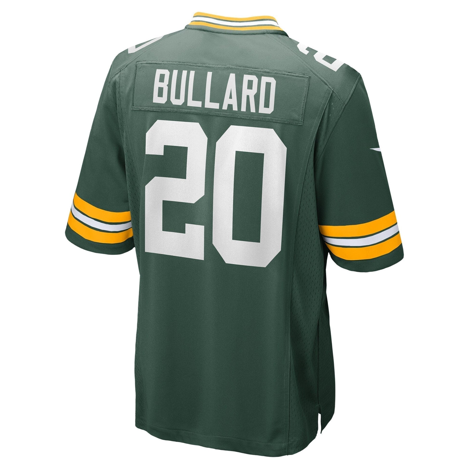 Javon Bullard Green Bay Packers Game Jersey - Green football jersey product view 3