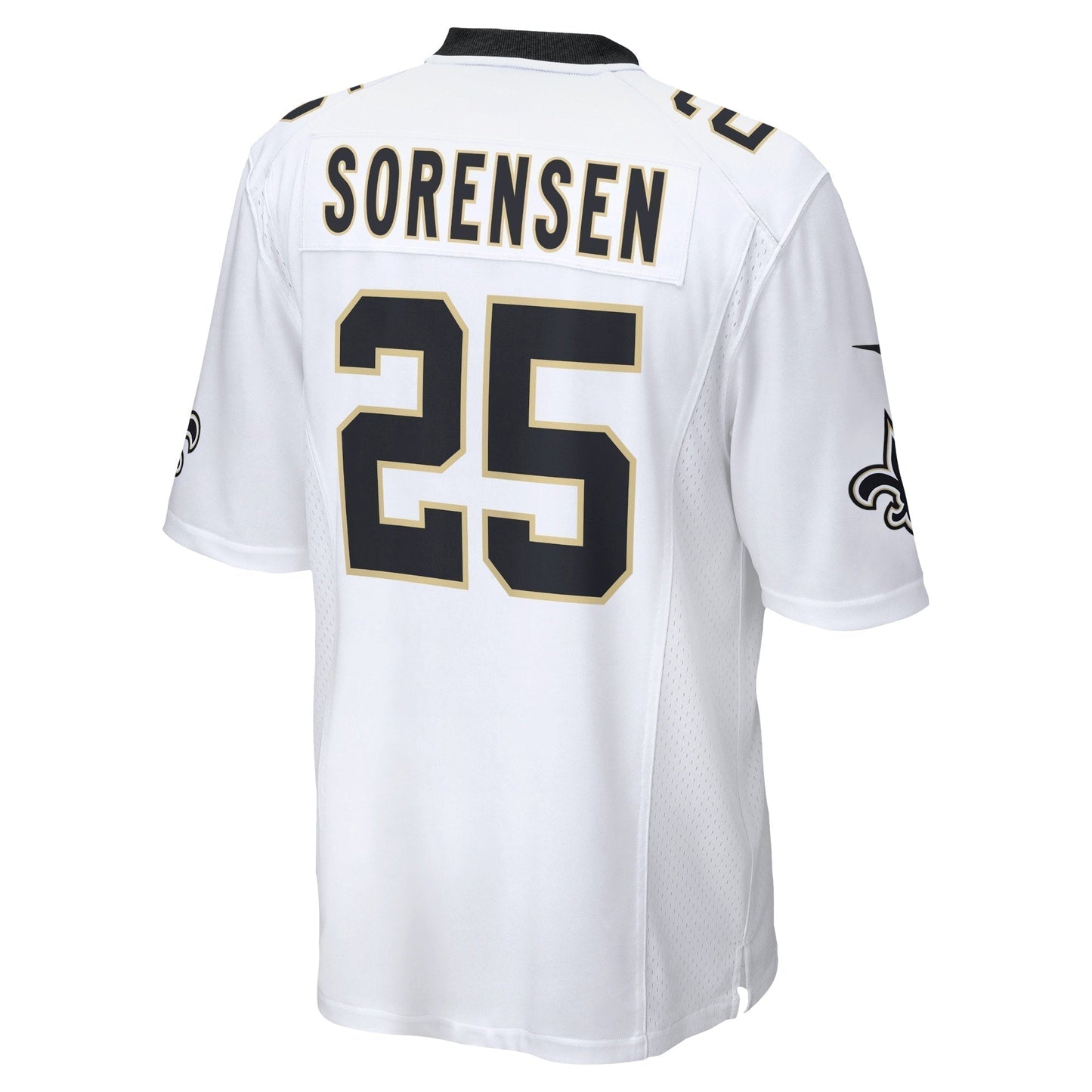 Daniel Sorensen New Orleans Saints Game Jersey - White football jersey product view 3