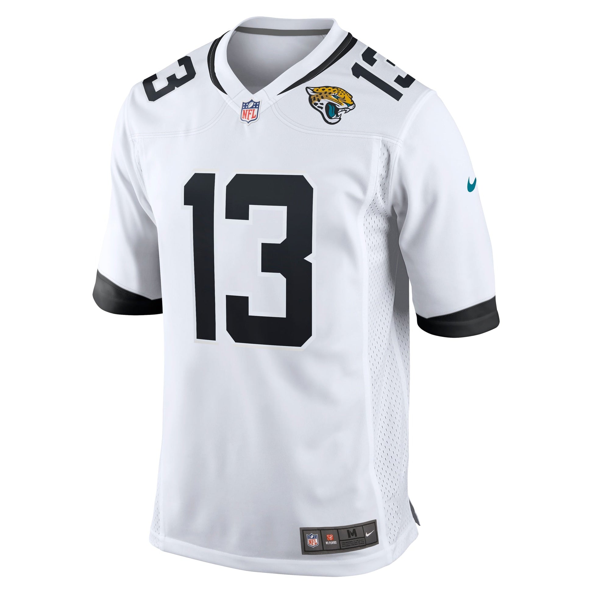 Christian Kirk Jacksonville Jaguars Game Jersey - White football jersey product view 2