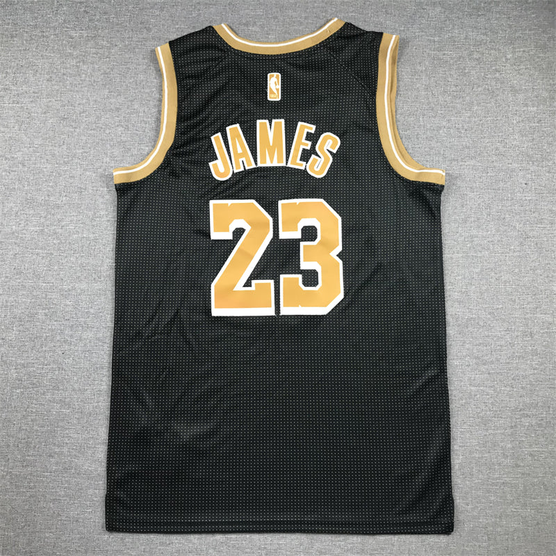Lakers #23 Black Select Edition Jersey basketball jersey product view 3