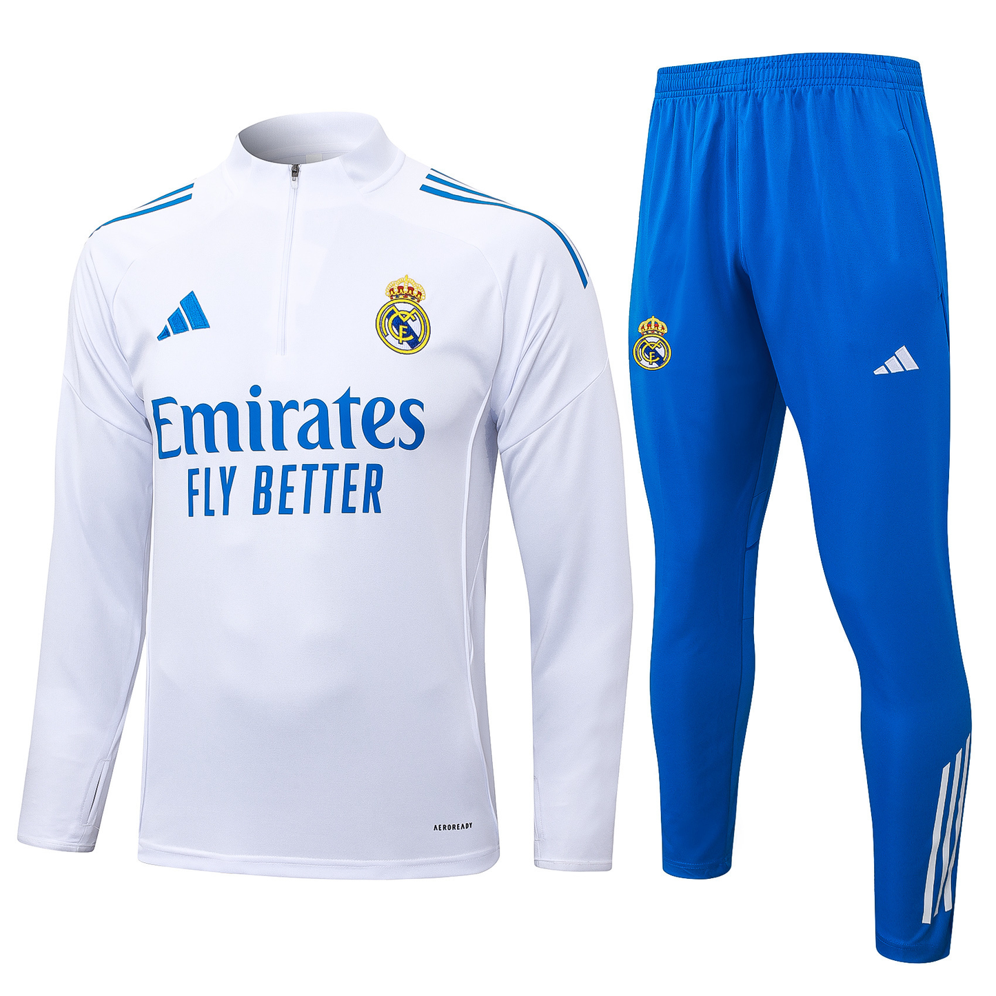 2526 Half Real Madrid White sports jersey product view 1