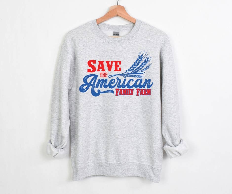 Save American Family Farms Unisex T-shirt, Sweatshirt, Hoodie, Long Sleeve Tee - T-Shirt, Sweatshirt, Hoodie