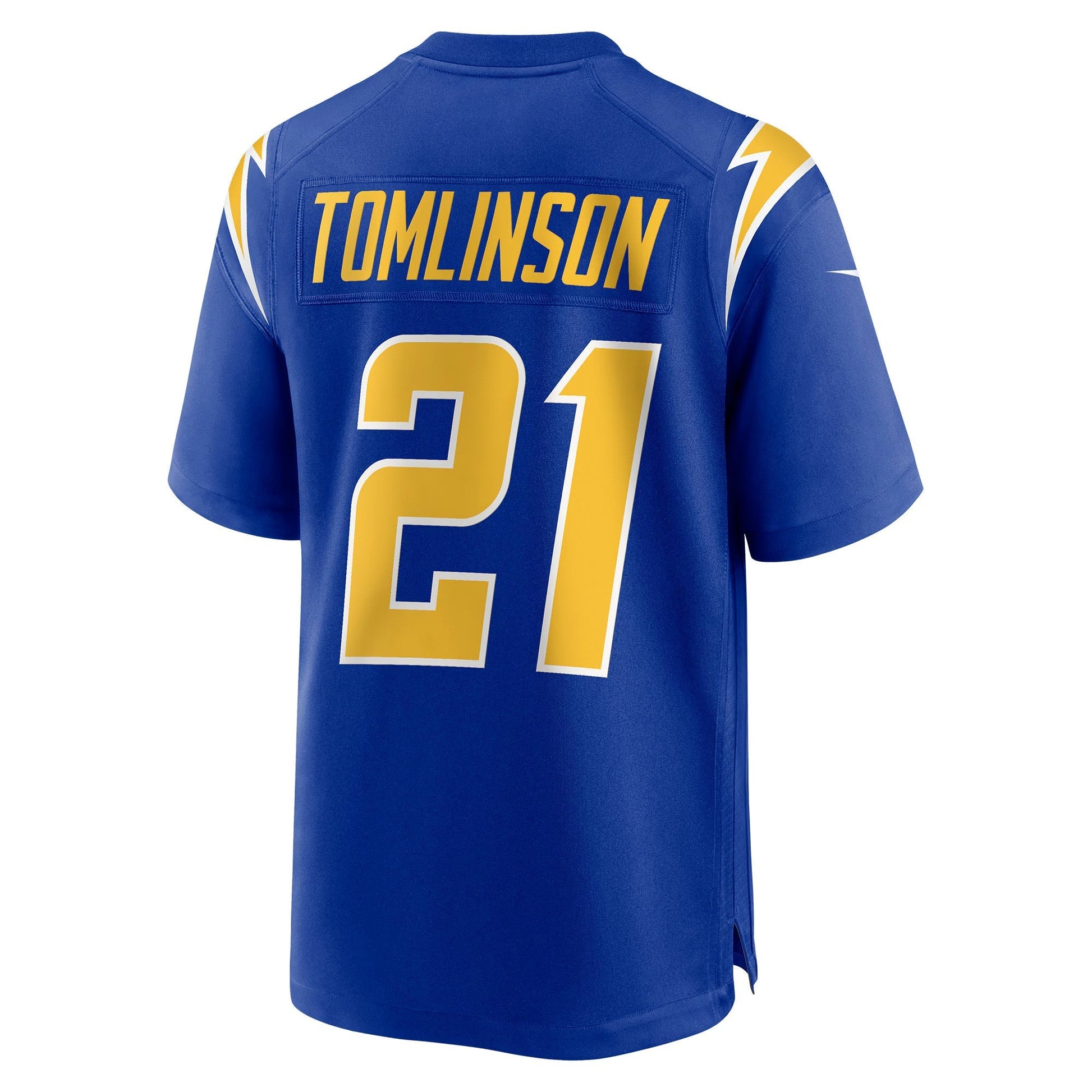 Los Angeles Chargers LaDainian Tomlinson Royal Retired Player Alternate Game Jersey football jersey product view 2