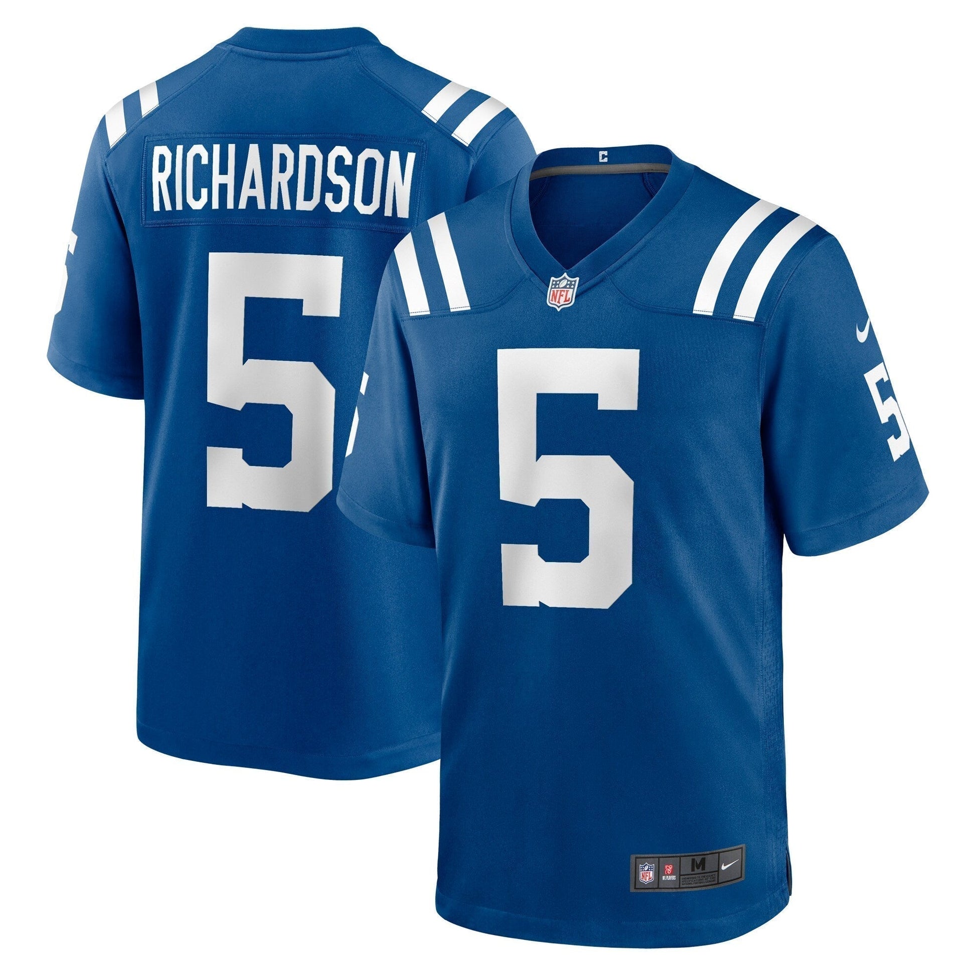 Anthony Richardson Indianapolis Colts 2023 NFL Draft First Round Pick Game Jersey - Royal football jersey product view 1