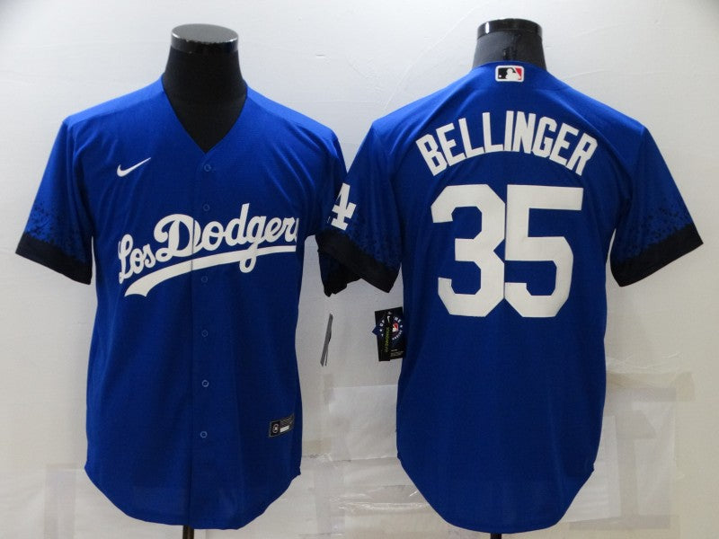 Men's Los Angeles Dodgers Cody Bellinger Blue Stitched Jersey baseball jersey product view 1