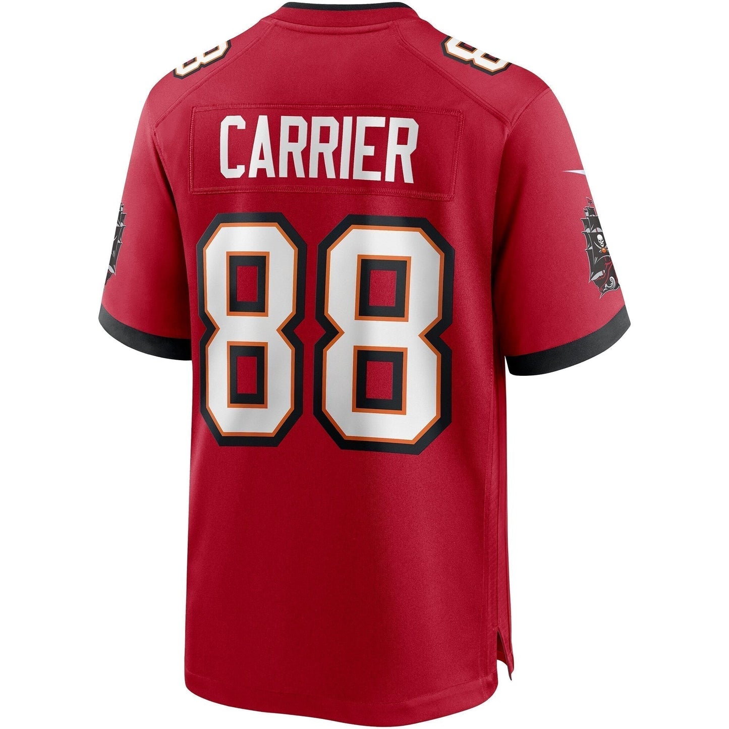 Mark Carrier Tampa Bay Buccaneers Game Retired Jersey - Red football jersey product view 3