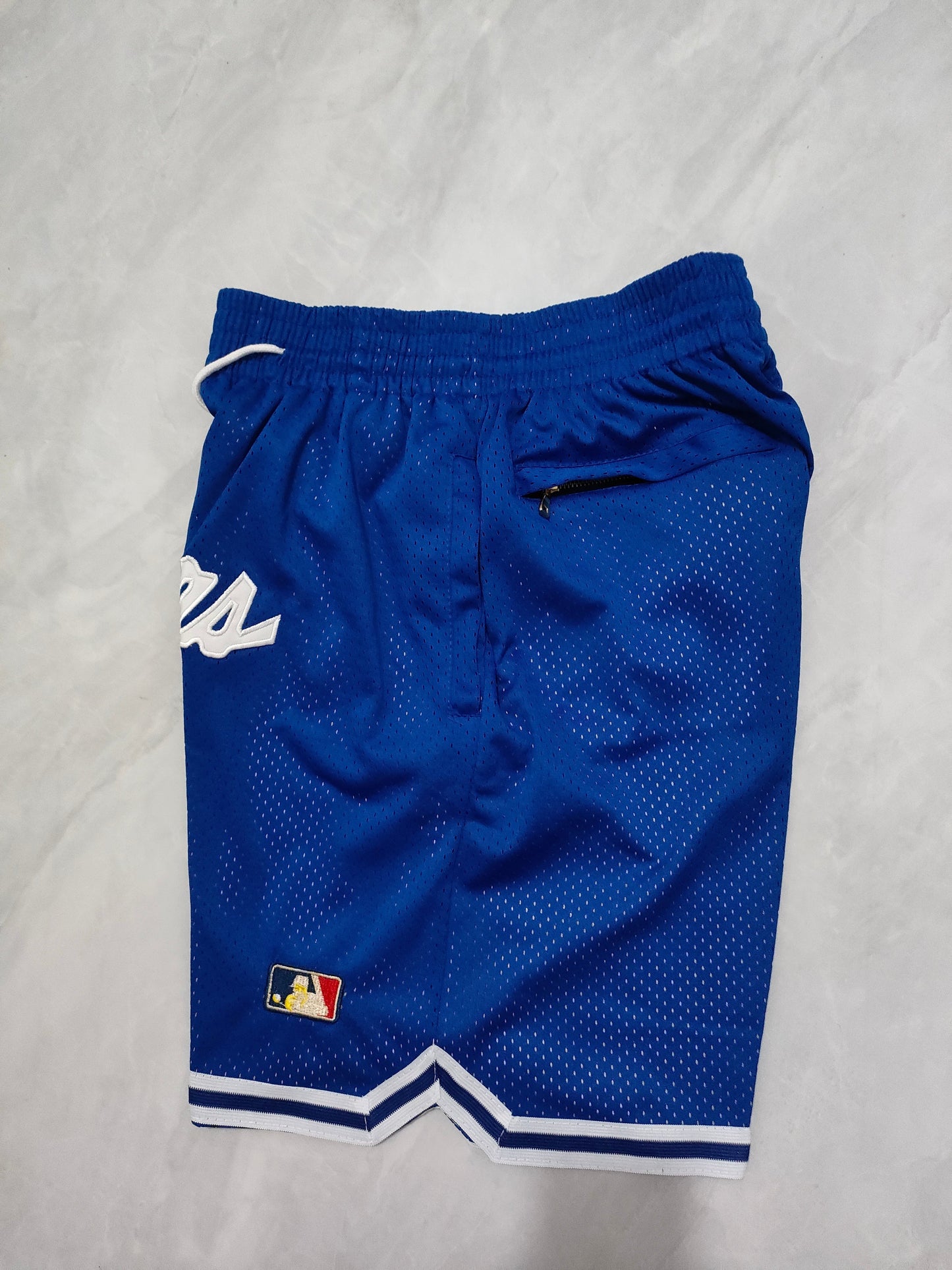 JUST DON Los Angeles Dodgers Pocket Shorts baseball jersey product view 3