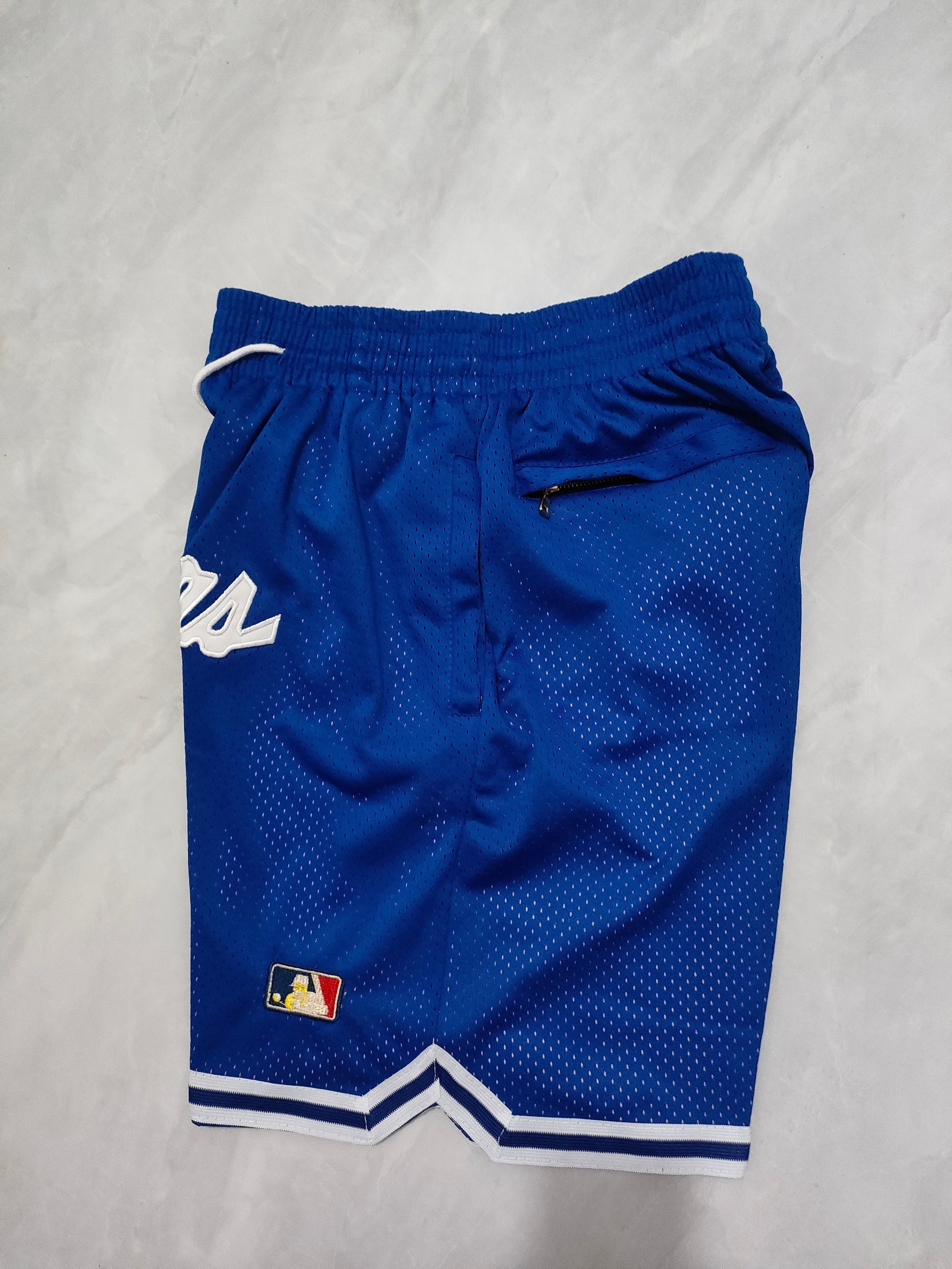 JUST DON Los Angeles Dodgers Pocket Shorts baseball jersey product view 3