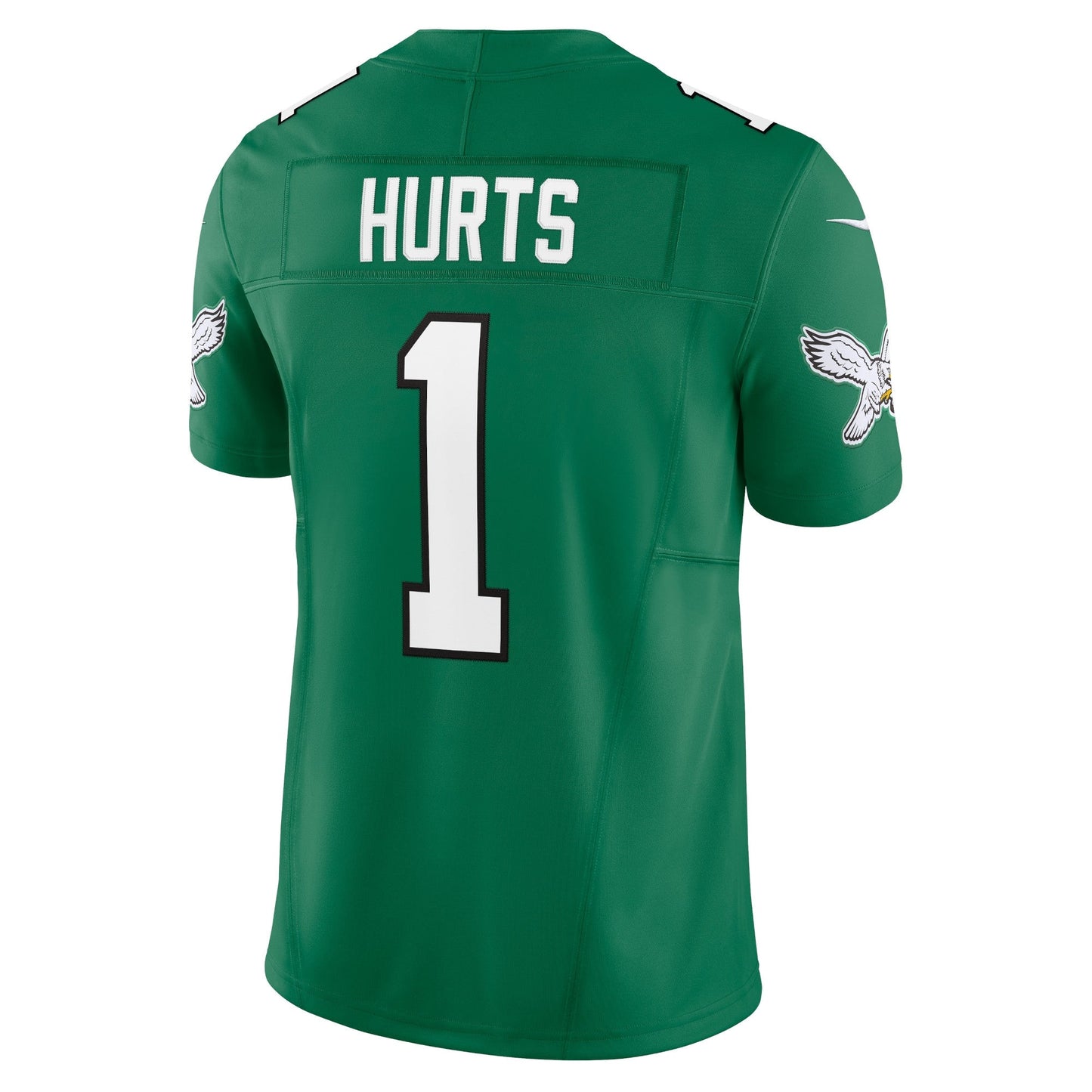 Jalen Hurts Philadelphia Eagles Vapor F.U.S.E. Limited Jersey - Kelly Green football jersey product view 3