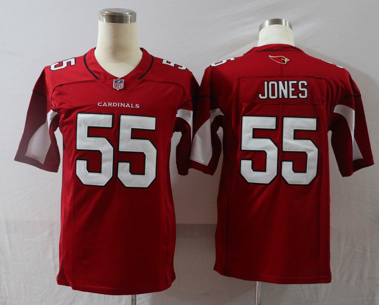 Men's Arizona Cardinals Chandler Jones #55 Red Game Jersey1 football jersey product view 1
