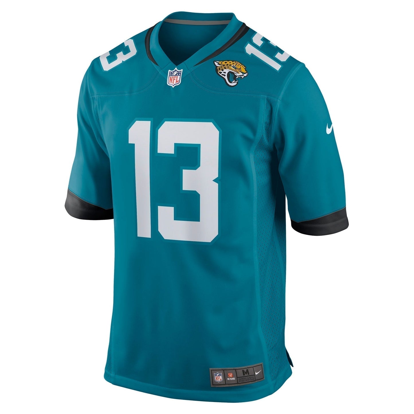 Christian Kirk Jacksonville Jaguars Game Jersey - Teal football jersey product view 2