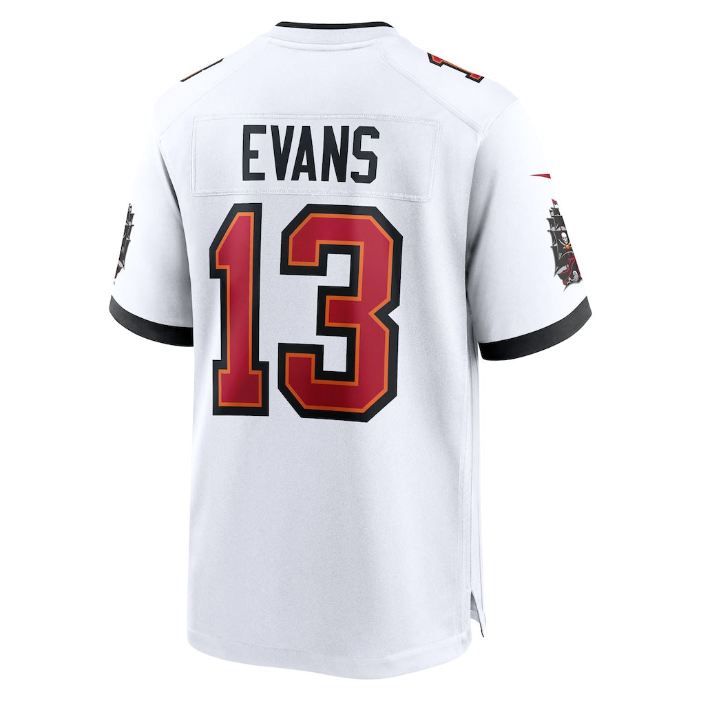 TB.Buccaneers #13 Mike Evans White 50th Season White Game Jersey football jersey product view 1
