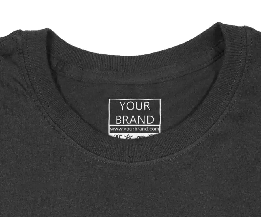 Add-On: Custom Neck Label Unisex T-shirt, Sweatshirt, Hoodie, Long Sleeve Tee - T-Shirt, Sweatshirt, Hoodie