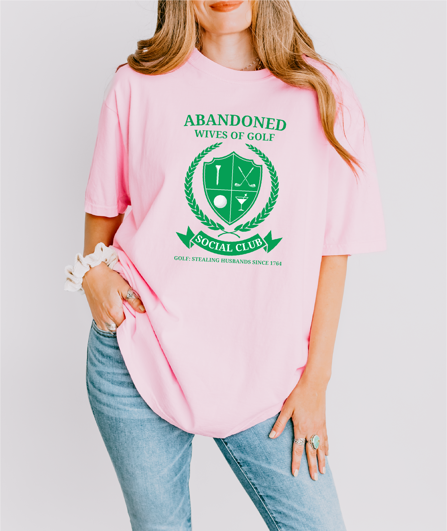 Golf Shirt Womens, Golf Graphic Tee, Golf Wives Unisex T-shirt, Sweatshirt, Hoodie, Long Sleeve Tee - T-Shirt, Sweatshirt, Hoodie