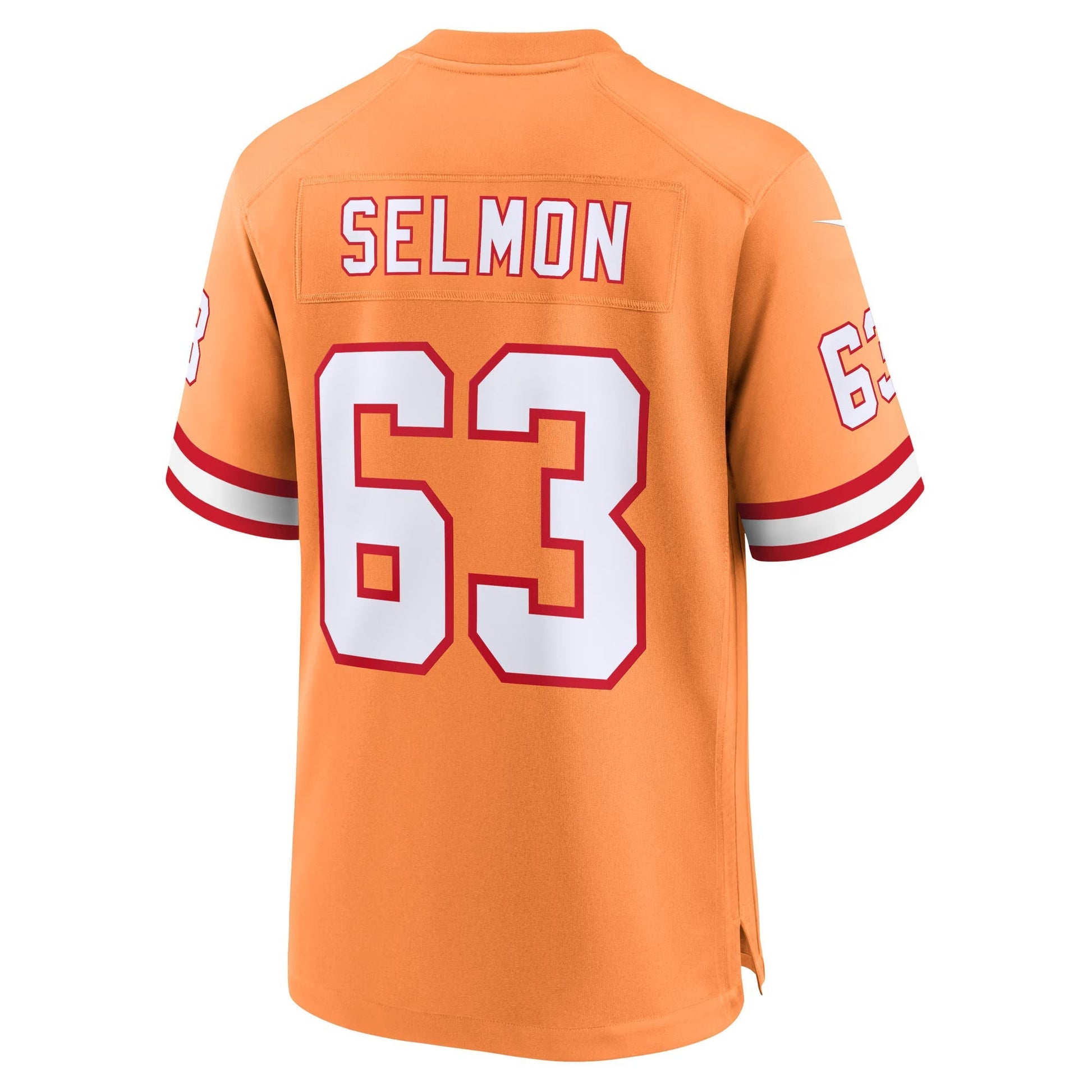 Tampa Bay Buccaneers Lee Roy Selmon Creamsicle 50th Season Game Jersey football jersey product view 2