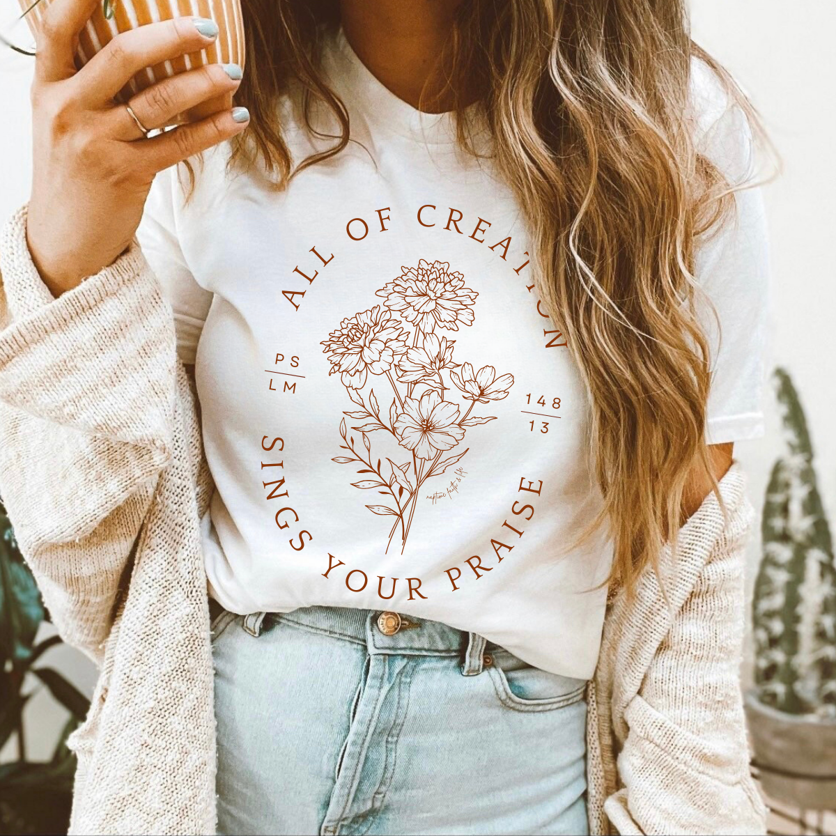 Christian Fall Graphic Tee Faith Based Bible Verse Shirt Unisex T-shirt, Sweatshirt, Hoodie, Long Sleeve Tee - T-Shirt, Sweatshirt, Hoodie