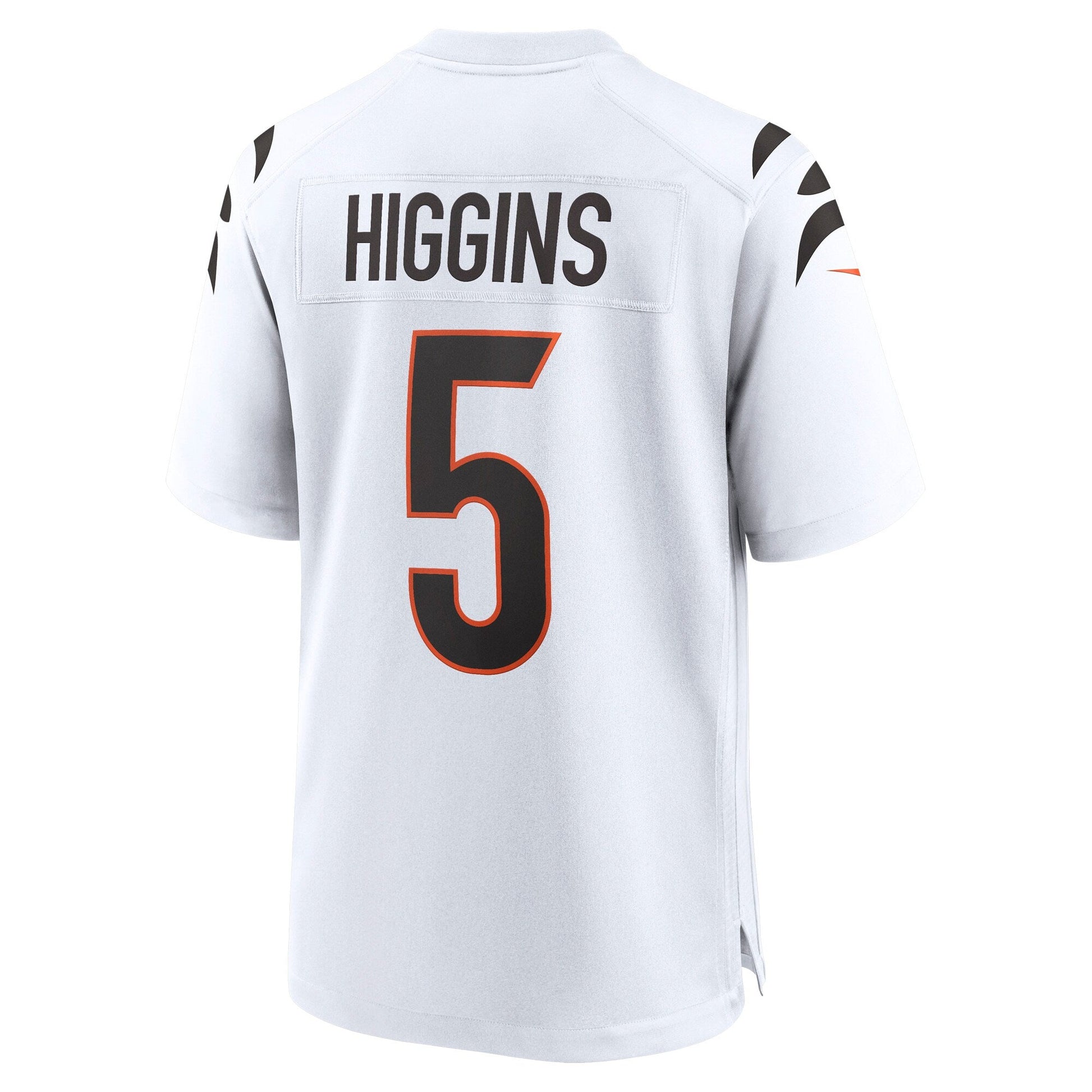 Tee Higgins Cincinnati Bengals Game Jersey - White football jersey product view 3