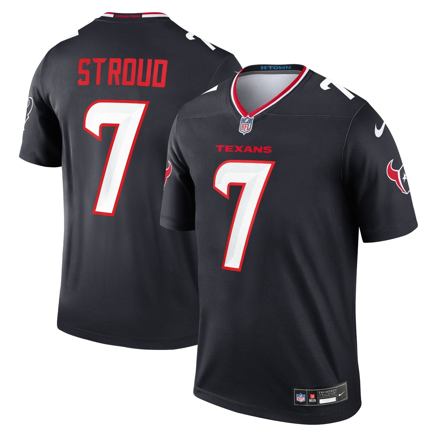 Houston Texans C.J. Stroud Navy Legend Player Performance Top football jersey product view 1