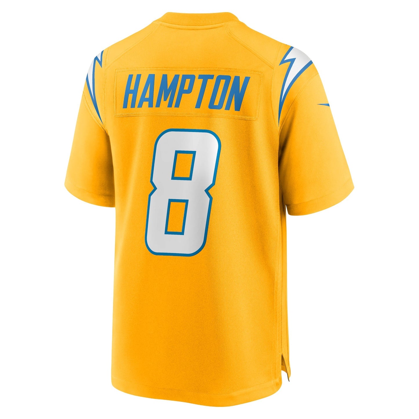 Los Angeles Chargers Omarion Hampton Gold Alternate Charger Power Game Player Jersey football jersey product view 1